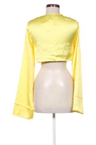 Дамска блуза NA-KD, Размер M, Цвят Жълт, Цена 6,64 €