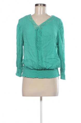 Γυναικεία μπλούζα Rockmans, Μέγεθος M, Χρώμα Πράσινο, Τιμή 8,99 €