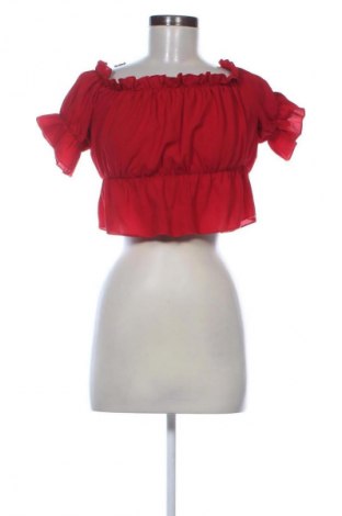 Bluzka damska SHEIN, Rozmiar M, Kolor Czerwony, Cena 40,99 zł