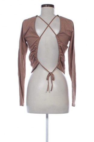 Дамска блуза Sinsay, Размер XS, Цвят Кафяв, Цена 2,04 €