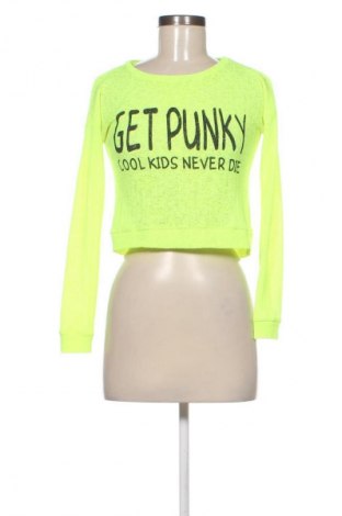 Дамска блуза Sinsay, Размер S, Цвят Зелен, Цена 2,04 €