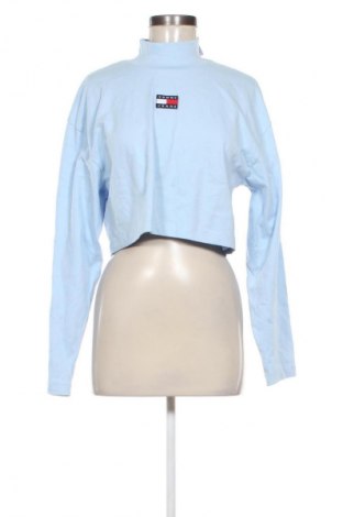 Дамска блуза Tommy Jeans, Размер S, Цвят Син, Цена 22,51 €