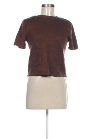 Γυναικεία μπλούζα Zara, Μέγεθος L, Χρώμα Καφέ, Τιμή 12,99 €