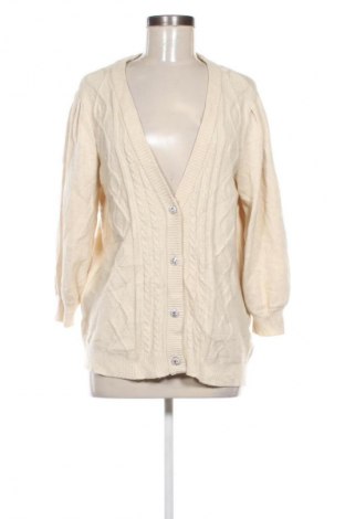 Дамска жилетка Laura Torelli, Размер M, Цвят Екрю, Цена 2,55 €