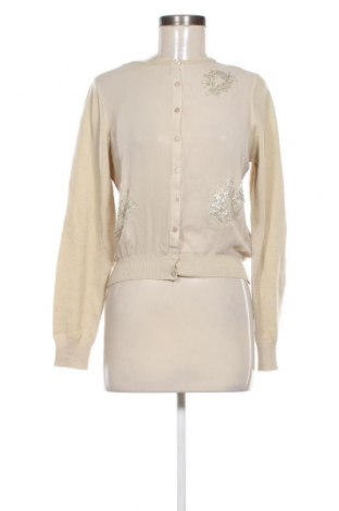 Damen Strickjacke Zara, Größe L, Farbe Beige, Preis 22,73 €