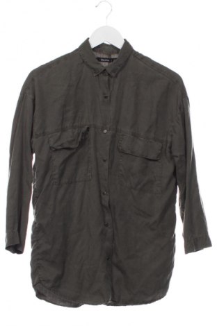 Damska koszula Bershka, Rozmiar XS, Kolor Zielony, Cena 13,99 zł