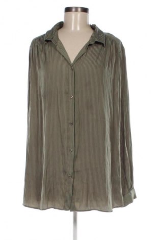 Γυναικείο πουκάμισο H&M, Μέγεθος XXL, Χρώμα Πράσινο, Τιμή 5,99 €