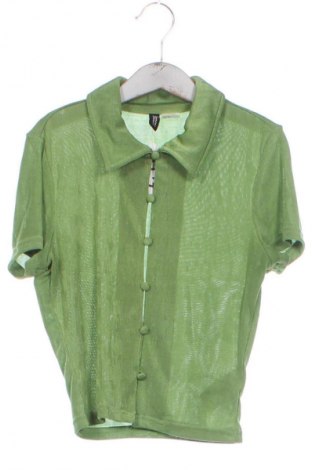 Γυναικείο πουκάμισο H&M Divided, Μέγεθος XS, Χρώμα Πράσινο, Τιμή 4,99 €