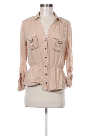 Γυναικείο πουκάμισο H&M Divided, Μέγεθος M, Χρώμα  Μπέζ, Τιμή 7,03 €