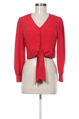 Γυναικείο πουκάμισο Unbranded, Μέγεθος L, Χρώμα Κόκκινο, Τιμή 4,99 €