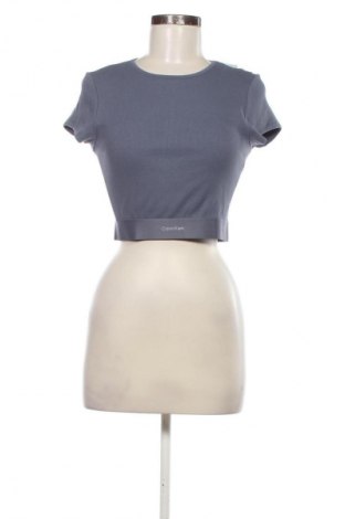 Damen T-Shirt Calvin Klein, Größe S, Farbe Blau, Preis € 51,99