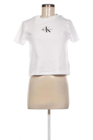 Dámské tričko Calvin Klein Jeans, Velikost S, Barva Bílá, Cena  849,00 Kč