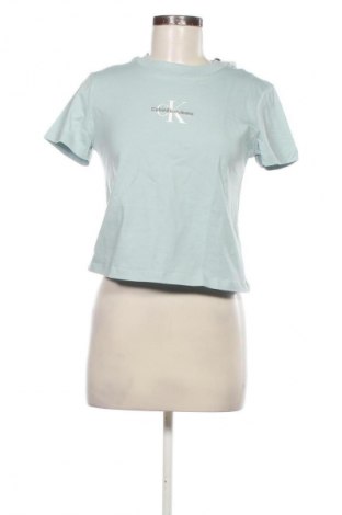 Damen T-Shirt Calvin Klein Jeans, Größe S, Farbe Blau, Preis € 39,99