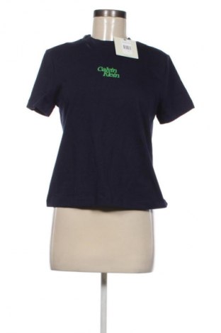 Tricou de femei Calvin Klein Jeans, Mărime S, Culoare Verde, Preț 202,99 Lei