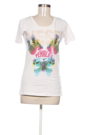 Dámské tričko Diesel, Velikost M, Barva Krémová, Cena  319,00 Kč