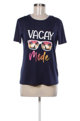 Damski T-shirt SHEIN, Rozmiar S, Kolor Niebieski, Cena 8,99 zł