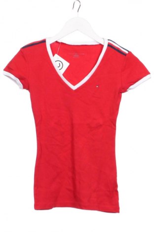 Tricou de femei Tommy Hilfiger, Mărime XS, Culoare Roșu, Preț 97,99 Lei