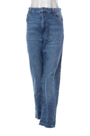 Damskie jeansy Bershka, Rozmiar L, Kolor Niebieski, Cena 69,99 zł