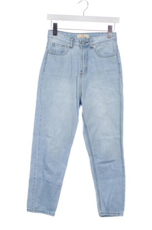 Damskie jeansy Don't Think Twice, Rozmiar XS, Kolor Niebieski, Cena 32,16 zł