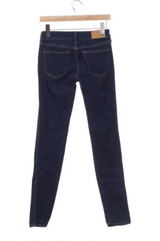 Damskie jeansy H&M, Rozmiar XS, Kolor Niebieski, Cena 26,99 zł