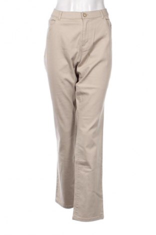 Damskie jeansy Unbranded, Rozmiar XL, Kolor Beżowy, Cena 25,99 zł