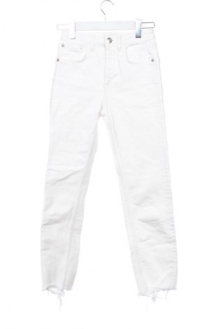 Damskie jeansy Zara, Rozmiar XXS, Kolor Biały, Cena 56,99 zł