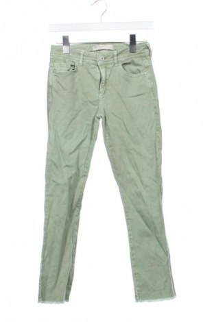 Γυναικείο Τζίν Zara, Μέγεθος XS, Χρώμα Πράσινο, Τιμή 4,99 €