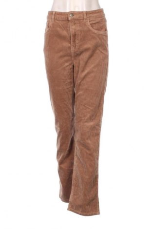 Γυναικείο κοτλέ παντελόνι C&A, Μέγεθος XL, Χρώμα Καφέ, Τιμή 10,99 €