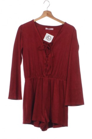 Salopetă scurtă de damă Mango, Mărime L, Culoare Roșu, Preț 44,99 Lei