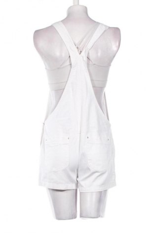 Дамски къс гащеризон Stradivarius, Размер S, Цвят Бял, Цена 7,39 €