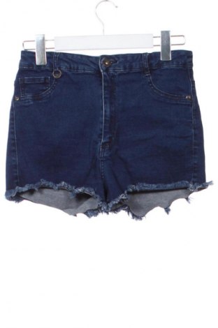 Damskie szorty Bershka, Rozmiar XS, Kolor Niebieski, Cena 25,99 zł