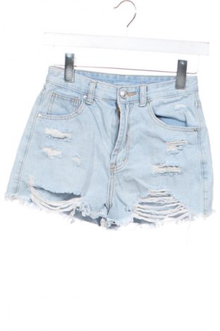 Damskie szorty SHEIN, Rozmiar XXS, Kolor Niebieski, Cena 21,99 zł