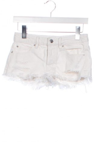 Damskie szorty Sinsay, Rozmiar XS, Kolor Biały, Cena 22,99 zł