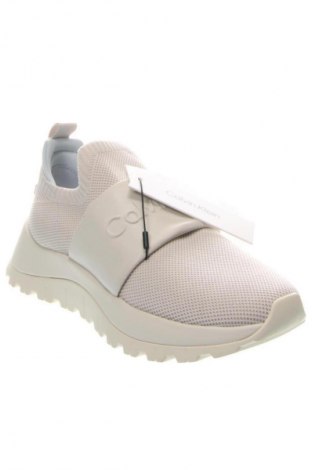 Γυναικεία παπούτσια Calvin Klein, Μέγεθος 39, Χρώμα Εκρού, Τιμή 134,99 €