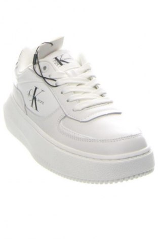 Γυναικεία παπούτσια Calvin Klein Jeans, Μέγεθος 36, Χρώμα Λευκό, Τιμή 75,99 €