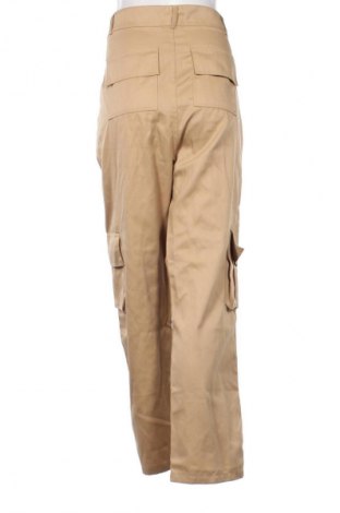 Damskie spodnie Boohoo, Rozmiar XL, Kolor Beżowy, Cena 42,14 zł