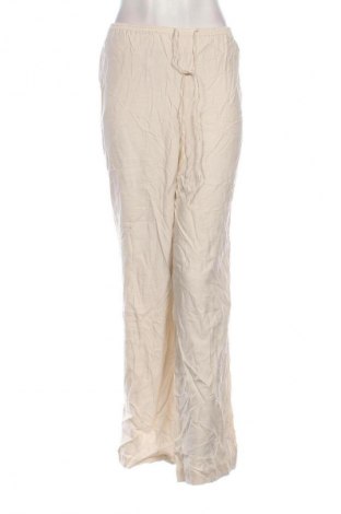 Dámské kalhoty  H&M, Velikost XL, Barva Krémová, Cena  249,00 Kč