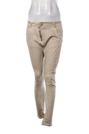 Damskie spodnie M.Sara, Rozmiar M, Kolor Beżowy, Cena 21,99 zł