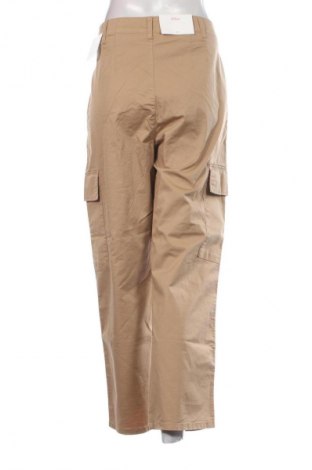 Γυναικείο παντελόνι S.Oliver, Μέγεθος L, Χρώμα  Μπέζ, Τιμή 17,99 €
