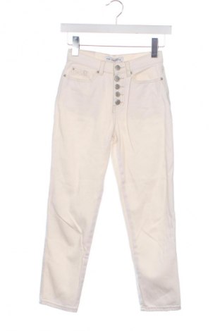 Дамски панталон Sinsay, Размер XXS, Цвят Екрю, Цена 3,06 €