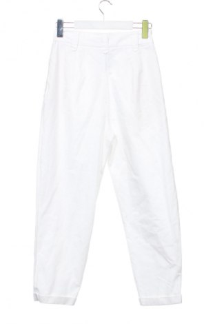 Damskie spodnie Stradivarius, Rozmiar XS, Kolor Biały, Cena 52,05 zł