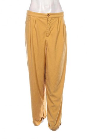 Дамски панталон Unbranded, Размер L, Цвят Жълт, Цена 4,60 €