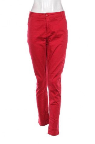 Дамски панталон Unbranded, Размер XL, Цвят Червен, Цена 15,33 €