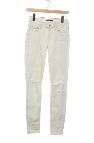 Damenhose 7 For All Mankind, Größe XS, Farbe Ecru, Preis € 10,68