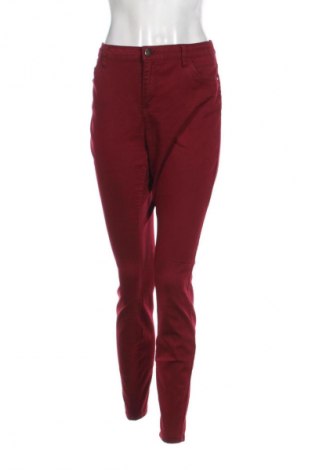 Damskie spodnie Yessica, Rozmiar XL, Kolor Czerwony, Cena 54,99 zł
