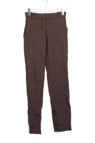 Damskie spodnie Zara, Rozmiar XS, Kolor Zielony, Cena 51,99 zł