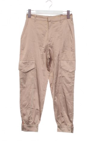 Damskie spodnie Zara, Rozmiar XS, Kolor Beżowy, Cena 51,99 zł