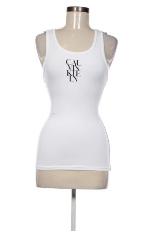 Γυναικείο αμάνικο μπλουζάκι Calvin Klein, Μέγεθος XS, Χρώμα Λευκό, Τιμή 41,99 €, #134691938
