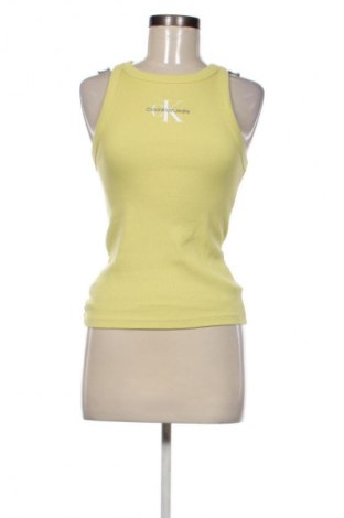 Tricou de damă Calvin Klein Jeans, Mărime M, Culoare Verde, Preț 215,99 Lei, #134692842