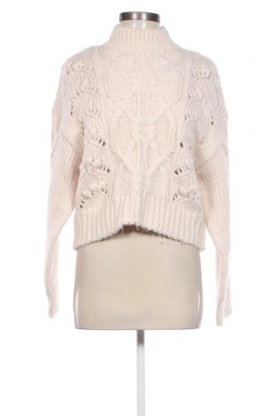 Pulover de femei Amisu, Mărime L, Culoare Ecru, Preț 71,99 Lei